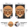 Cornhole Board Wraps Cheetah Eyeglasses Cornhole Skins for Boards,3ft x 2ft Skin Decal Vinyl Wrap for Cornhole Game Board Bag Toss (2xpcs.) view 4