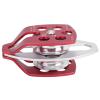 Vomeko Fixed Plate Micro Pulley, Outdoor Survival Pulley - Sideplate Double Sheave Pulley for Climbing and Rescue Equipment view 3