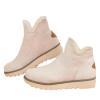 Ladmiple Furry Boots For Women Outdoor Women's Winter Snow Boots Classic Faux Fur Lined Slip On Ankle Boots Fashion Casual Warm Outdoor Comfortable Walking Shoes view 1