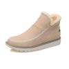 Ladmiple Furry Boots For Women Outdoor Women's Winter Snow Boots Classic Faux Fur Lined Slip On Ankle Boots Fashion Casual Warm Outdoor Comfortable Walking Shoes view 3