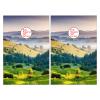 Cornhole Board Wraps Hills Cornhole Skins for Boards,3ft x 2ft Skin Decal Vinyl Wrap for Cornhole Game Board Bag Toss (2xpcs.) view 2