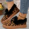 Ladmiple Winter Boots For Women 2024 Trendy Women's Slip On Winter Boots Warm Snow Ankle Booties Fashion Fur Lined Thickening Outdoor Comfortable Walking Shoes Sneakers view 2