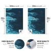 Cornhole Board Wraps Sea Ocean Waves Cornhole Skins for Boards,3ft x 2ft Skin Decal Vinyl Wrap for Cornhole Game Board Bag Toss (2xpcs.) view 4