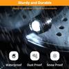 2 Pcs Rechargable Metal Red Headlights for Shoes, Outdoor Waterproof LED Flashlight , Clip on Crock Light Attachment Charm, Accessories for Camping, Cycling, Walking, 3 Light Modes, Last 72 Hour view 4
