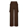 XUNRYAN Cargo Pants Womens Sweatpants Casual Baggy Fleece High Waisted Joggers Athletic Workout Pants Activewear Winter Fall view 4