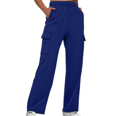 XUNRYAN Cargo Pants Womens Sweatpants Casual Baggy Fleece High Waisted Joggers Athletic Workout Pants Activewear Winter Fall