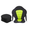 Aymzbd Kayak Padded Seat Canoe Seat Boat Seat Cushioned Adjustable for Rafting Drifting Inflatable Paddleboard, Green with Bag view 1