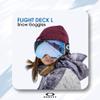 Oakley Flight Deck L OO7050 Matte Black w/Prizm Argon Ski Goggles For Men For Women + Bundle Accessory Leash Kit, Microfiber Pouch view 2