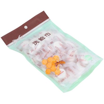 50PCS Compressed Mini Towel, Disposable Cotton Fabric Mini Face Cleaning Towel for Travel, Camping, Outdoor Activities