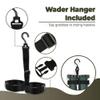 DaddyGoFish Chest Waders for Kids and Adults, Fishing and Hunting Waders with a Pocket and a Wader Hanger view 3