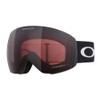 Oakley Flight Deck M Matte Black w/Prizm Garnet Ski Goggles For Men For Women + Bundle Accessory Leash Kit, Microfiber Pouch view 1