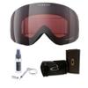 Oakley Flight Deck M Matte Black w/Prizm Garnet Ski Goggles For Men For Women + Bundle Accessory Leash Kit, Microfiber Pouch view 2
