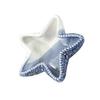 ABOOFAN 1pc Ceramic Sea Star Shape Storage Plate for Home Decor Decorative Jewelry Tray for Keys Earrings and Necklaces Chic and Practical Entryway Organizer Ocean-themed Design view 1