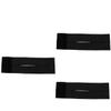 VANZACK 3pcs Elastic Baseball Glove Strap Softball Fixing Band Breathable Material for Optimal Shape Retention and Catching Skills Fits Gloves Black