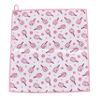 ASVP Shop Stylish 15x17 Inch Microfiber Athletic Towel with Carabiner Clip - Ultimate Towel for Pickleball Fans (Baby Pink) view 1