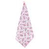 ASVP Shop Stylish 15x17 Inch Microfiber Athletic Towel with Carabiner Clip - Ultimate Towel for Pickleball Fans (Baby Pink) view 4