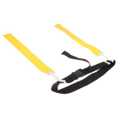 INOOMP 2pcs Football Waist Flag Belt Rugby Waist Flag for Multi-use Football Equipment for Family Fun Easy to Use Ages