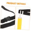 Kisangel 2pcs Football Flag Belt for Boys and Girls Adults Reusable Rugby Waist Flag Design Material for Outdoor Games Sports Activities view 3