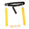Kisangel 2pcs Football Flag Belt for Boys and Girls Adults Reusable Rugby Waist Flag Design Material for Outdoor Games Sports Activities view 4