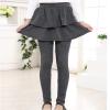 Dkygxwt Kids Girls Leggings Tutu Skirt Pants Cotton Footless Tights 2 12 Years Regular Solid Skirt Pants Casual Pants(GY2,18-24 Months) view 3