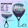 GEAVESS Padel Racket, Blue view 2