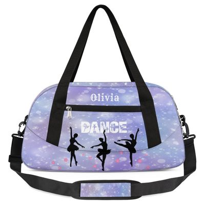Custom Kids Duffel Overnight Bag Personalized Dance Bag Travel Duffel Bag for Girls Boys Customized Kids Gifts- Ballet dance 8