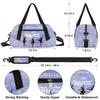 Custom Kids Duffel Overnight Bag Personalized Dance Bag Travel Duffel Bag for Girls Boys Customized Kids Gifts- Ballet dance 8 view 3