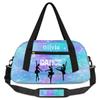 Custom Kids Duffel Overnight Bag Personalized Dance Bag Travel Duffel Bag for Girls Boys Customized Kids Gifts- Ballet dance 7 view 1