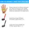 Aolamegs Women's Ski Glove Leash - 1 Pair Wrist Straps, Elastic Straps for Skiing, Perfect Mountaineering & Ski Accessories for Hanging Gloves (Size 5-9) view 4