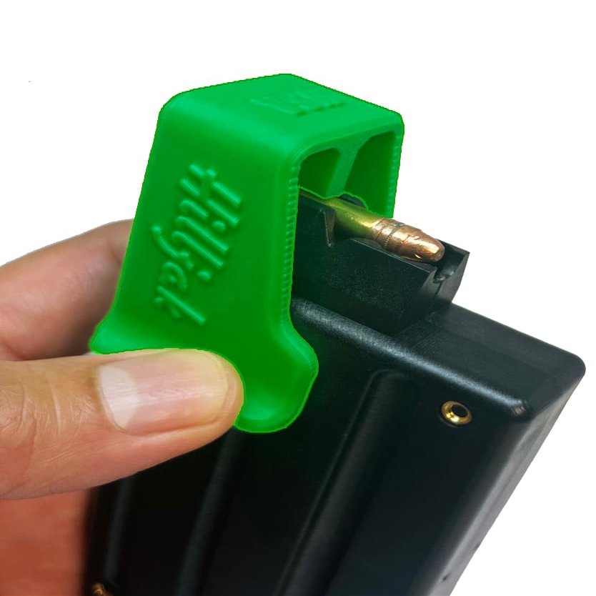 CMMG 22LR Bravo Magazine Loader Speed Loader, Quickie Loader (Hunter Green)