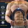 Power Twister Bar, Upper Body Strength Training Bar, Shoulder Builder Spring Exercise Bar, Chest, Forearm, Bicep Strengthening Workout & Toning Muscles, 44lbs/66lbs/88lbs/110Ibs for Choice view 3