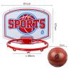 AOKLEY Portable Shoot at The Basket Frame Hanging Basketball Board, Indoor and Outdoor Portable Basketball Rack, Rebound Sports Basketball view 2