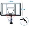 AOKLEY Portable Shoot at The Basket Frame Outdoor Wall Mounted Basketball Frame, Outdoor Adult Home Basketball Basket, Home Basketball Board Basketball Rack (Color : E) view 2