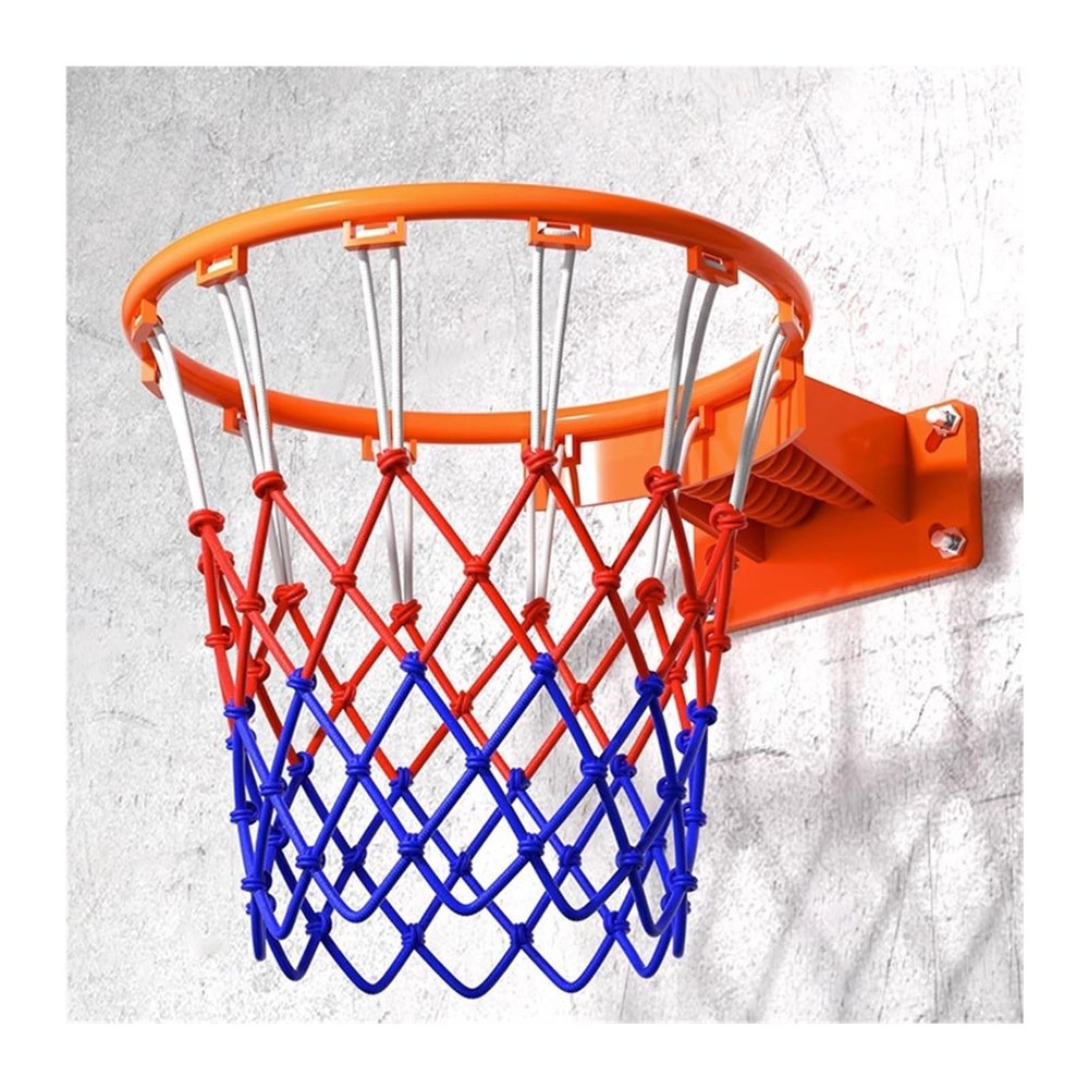 AOKLEY Portable Shoot at The Basket Frame Wall Mounted Basketball Frame Shooting Rack, Outdoor Movable Standard Basketball Basket, Outdoor Indoor Household Portable Basketball (Size : 35cm)