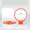 AOKLEY Portable Shoot at The Basket Frame Wall Mounted Basketball Frame Shooting Rack, Outdoor Movable Standard Basketball Basket, Outdoor Indoor Household Portable Basketball (Size : 35cm) view 2