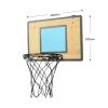 AOKLEY Portable Shoot at The Basket Frame Wall-Mounted Wooden Indoor Basketball Frame, Outdoor Basket Without Punching Basketball Frame Shooting Frame view 3