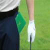 Handy Picks Leather Golf Scorecard Holder | Yardage Book Cover | Scorecard n Pencil Included | Green view 2