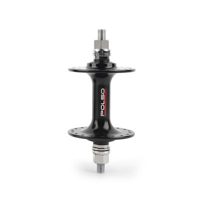 POLSO FH-001 A Single Fixie Bicycle Flower Drum Fixed Gear Bike Track Made of Alloy Material Applicable to 20/24H 32H 36H. Fixie Bike Accessories (Black Front 36 H)
