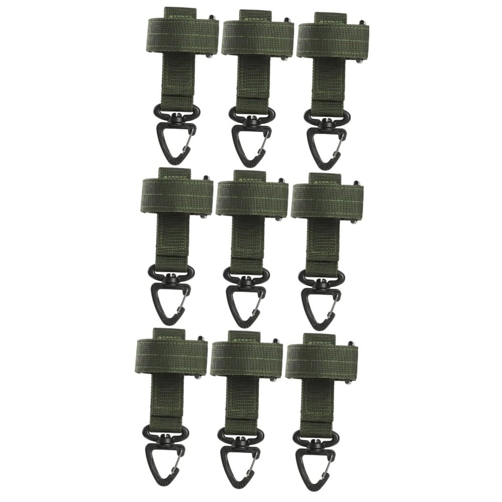DOITOOL 9pcs Glove Holder Straps Portable Multi-purpose Camping Accessory for Gloves Keys and Gear Storage Lightweight