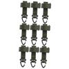 DOITOOL 9pcs Glove Holder Straps Portable Multi-purpose Camping Accessory for Gloves Keys and Gear Storage Lightweight view 1