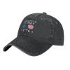 American Patriot 1776 Celebrate Freedom Cowboy Hat Men Vintage Baseball Cap Women Dad Hat Trucker Hat Black view 1