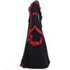 QWENTMTNTY Renaissance Dress Women Black Velvet Witch Dress Oktoberfest Costume Women Pirate Costume for Women Hair Beads Pirate Costume view 4