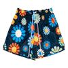 BOOMLEMON Mens Mesh Graphic Print Shorts Casual Workout Cool Shorts Gym Basketball Running Short Pants(Flowers Navy XS) view 1
