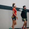 BOOMLEMON Mens Mesh Graphic Print Shorts Casual Workout Cool Shorts Gym Basketball Running Short Pants(Flowers Navy XS) view 4