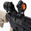 GOTICAL Finger Sight Set, Fixed Backup Front and Rear Sight BUIS Set, Fit Picatinny Rail and Weaver (Combo of - Dot Sight + Magnifier) view 4