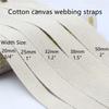 Webbing 3/4 1 1.5 2 inch  5 Yards 24 Colors  Polyester Cotton Webbing Strap for Bags DIY Crafting view 2