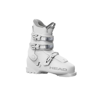 HEAD J 3 Junior Alpine Ski Boots, White/Gray, 26.5