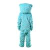 Blue Long haired Bear Cartoon Adult Cosplay Mascot Costume view 4