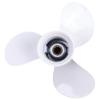 LSSOCH Propeller 664-45945-00-00 664-45945-00-EL Compatible with Yamaha 20HP 25HP 30HP Outboard Motors 9 7/8x10 1/2 F view 1