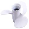 LSSOCH Propeller 664-45945-00-00 664-45945-00-EL Compatible with Yamaha 20HP 25HP 30HP Outboard Motors 9 7/8x10 1/2 F view 2